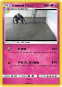 Cement Floor