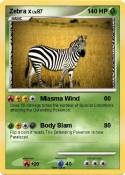 Zebra x