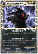 shadow pikachu