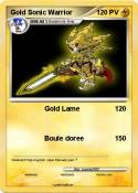 Gold Sonic Warr