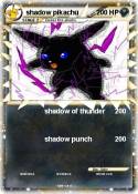 shadow pikachu