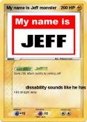 My name is Jeff