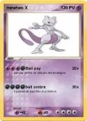 mewtwo X