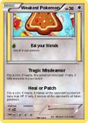 Weakest Pokemon