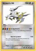 Arceus lv.100