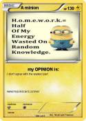 A minion