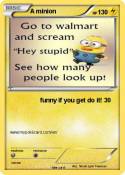 A minion