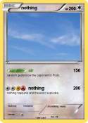 nothing