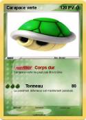 Carapace verte