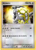 Arceus x
