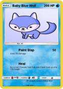 Baby Blue Wolf