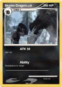 Skyrim Dragon