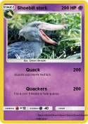 Shoebill stork