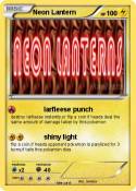 Neon Lantern