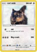 CAT GOD