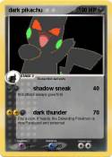 dark pikachu
