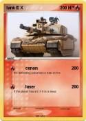 tank E X