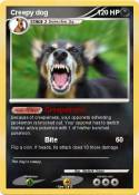 Creepy dog