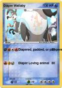 Diaper Wallaby