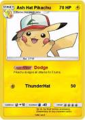 Ash Hat Pikachu