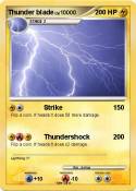 Thunder blade
