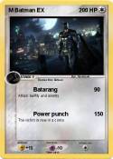 M Batman EX