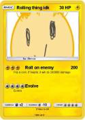Rolling thing