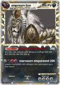 empreure lion