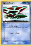 supreme kyogre