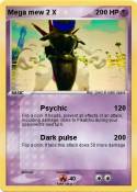 Mega mew 2 X
