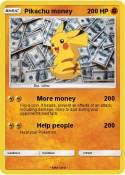 Pikachu money