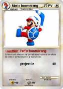 Mario boomerang