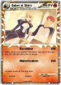 Saber et Shiro