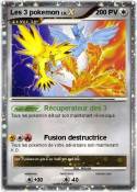 Les 3 pokemon