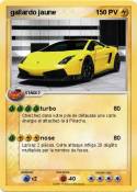 gallardo jaune