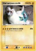 Chat qui joue a