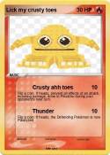 Lick my crusty
