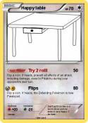 Happy table