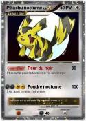 Pikachu nocturn