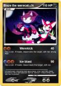 Blaze the werec