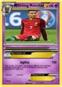 Sitting Ronaldo
