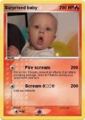Surprised baby