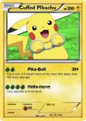 Cuffed PIkachu