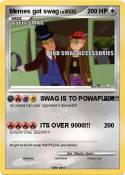 Memes got swag