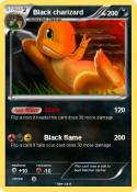 Black charizard