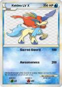 Keldeo LV X