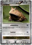 Amazon horned