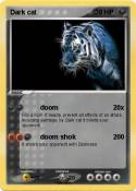 Dark cat