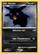 dark Pikachu