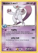 Mewtwo X ana